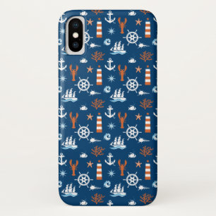 Seethema-Muster 1 iPhone X Hülle