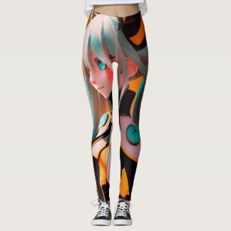 SeeU Cosplay Miku Leggings