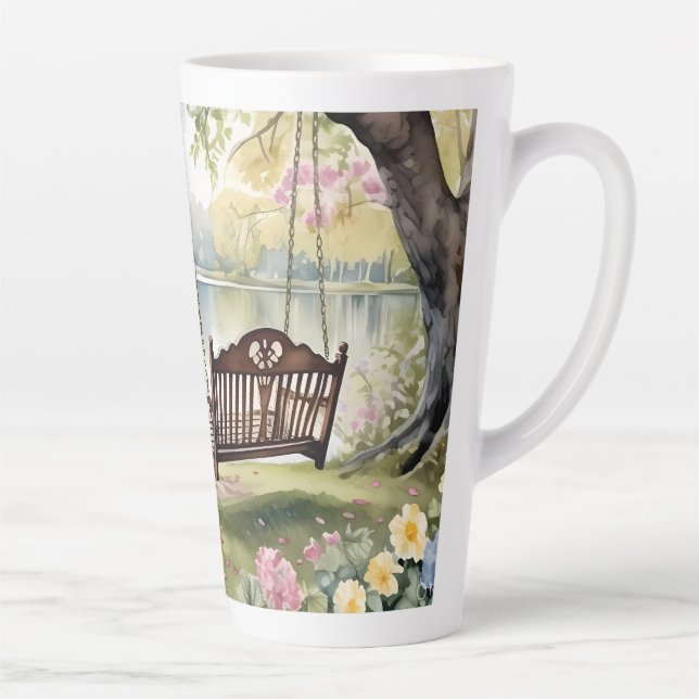 Seeufer Swing im Romantik Milchtasse (Rechts)
