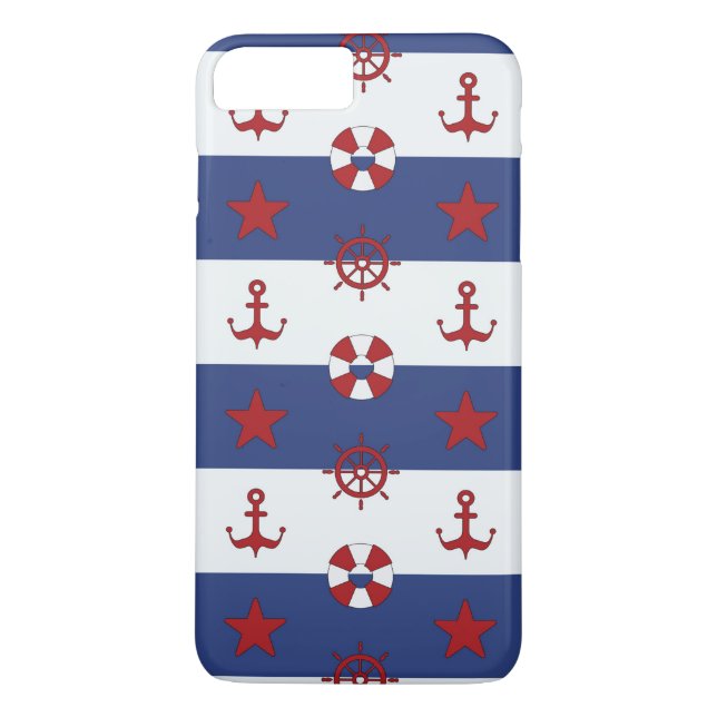 SeeUS Flagge-Muster Case-Mate iPhone Hülle (Rückseite)
