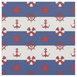 SeeUS Flagge-Muster Stoff
