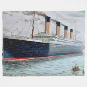 Seeversuche von Effektivwert titanisch Fleecedecke