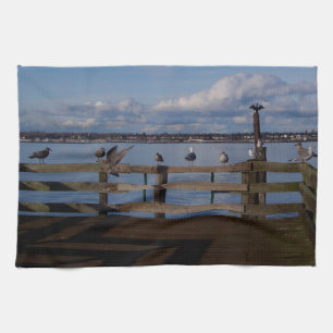 Seevogel-Vereinbarung Geschirrtuch