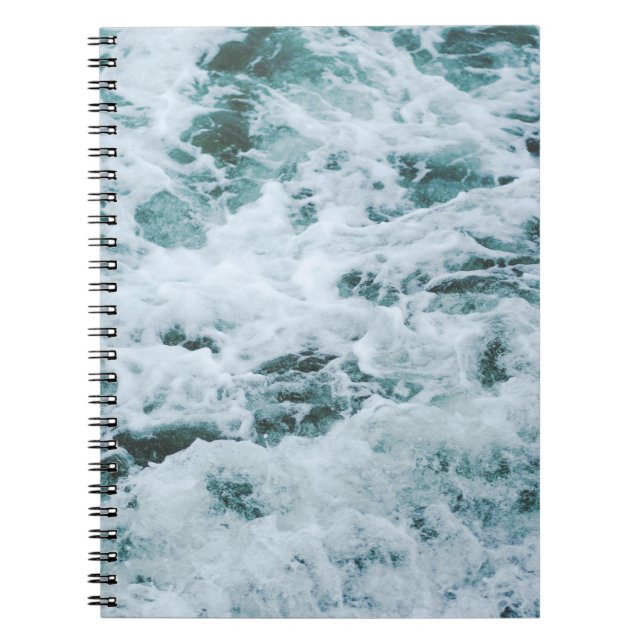 SEEWASSER AUF FOCUS FOTOGRAFIE NOTIZBLOCK (Vorderseite)
