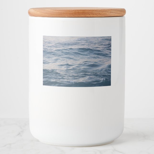 Seewasserdichte Lebensmitteletikett (Vorderseite)