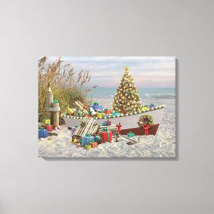 "SeeWeihnachten-" Leinwand-Druck Alan Giana Leinwanddruck