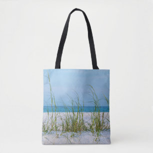 Seeziegel im weißen Sand Tasche