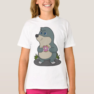 Seezunge mit Donut T-Shirt