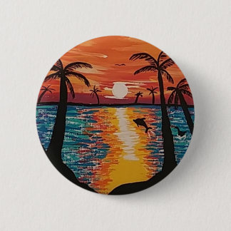 Seezunge "Picture Perfect Escape" Button/ Button