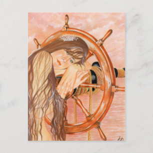 Seezunge Postkarte verloren