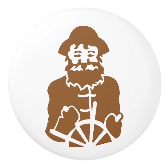 Segel an keramikknauf (Vorderseite)