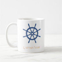 Segel Away Nautical Beach Personalisiert Ship Helm