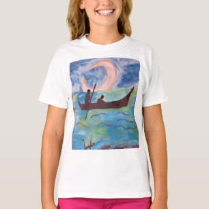 Segel durch Mondlicht T-Shirt