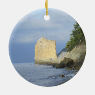 Segel-Felsen-Ornament Keramik Ornament