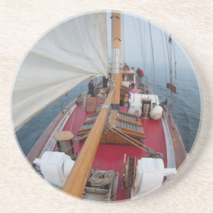 Segel-Grenzpass Getränkeuntersetzer