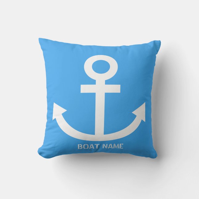 Segel Marine Stil Akzent Kissen (Vorderseite)