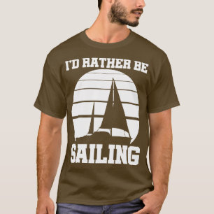 Segel-Segelboot T-Shirt