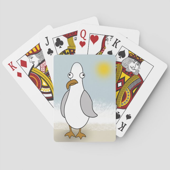 Segel Spielkarten (Rückseite)