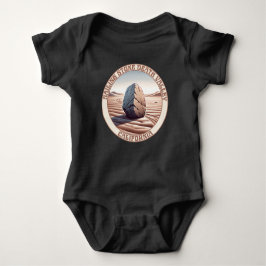 Segel Stone Death Valley Kalifornien Baby Strampler