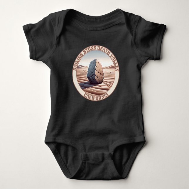 Segel Stone Death Valley Kalifornien Baby Strampler (Vorderseite)
