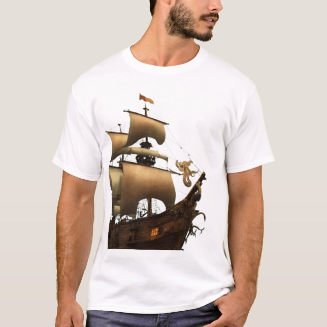 Segel- und Ankerflieger - T - Shirt im Leben (Vorderseite)