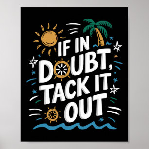 Segelangebot für Segelboote Poster