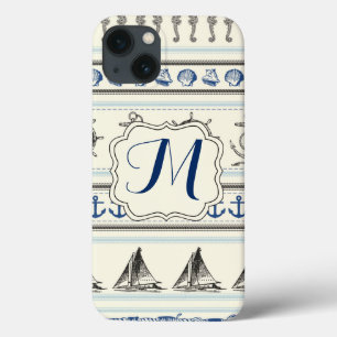 Segelanschor Nautical Monogram Samsung 4 Case