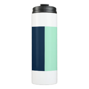 Segelblau und Mint Thermosbecher