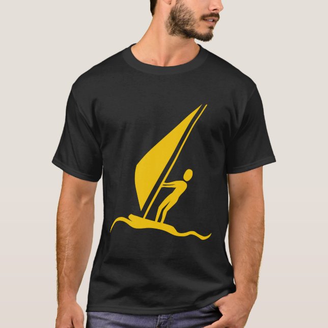 Segelboarding - Amber T-Shirt (Vorderseite)
