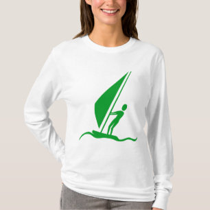 Segelboarding - Grass Green T-Shirt