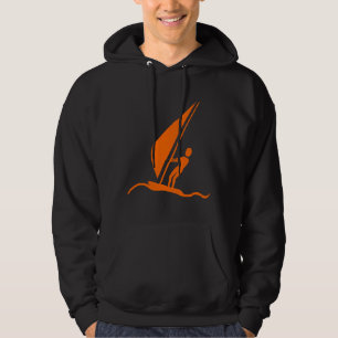 Segelboarding - Orange Hoodie