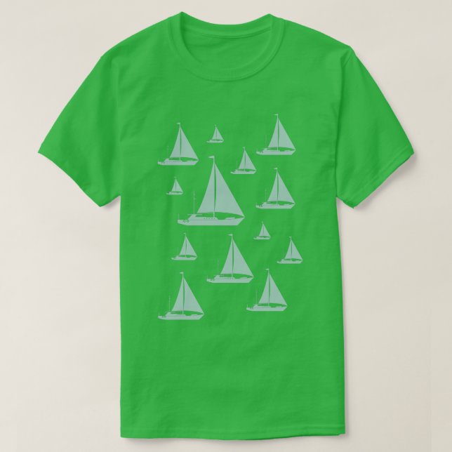 Segelboot 2 T-Shirt (Design vorne)