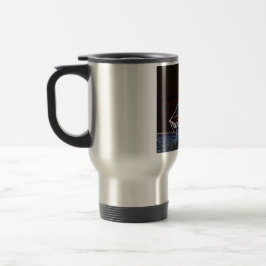 Segelboot - Abstraktes Foto Reisebecher