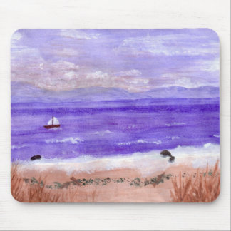 SEGELBOOT-ANSICHT MOUSEPAD