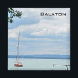 Segelboot auf dem Balaton Magnet<br><div class="desc">Segelboot,  Plattensee,  Ungarn</div>