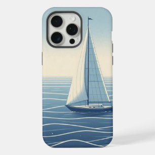 Segelboot auf hoher See iPhone 15 Pro Max Hülle