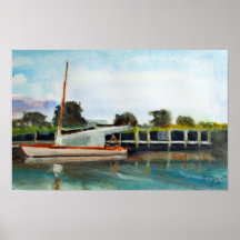 Segelboot auf Norfolk Broads