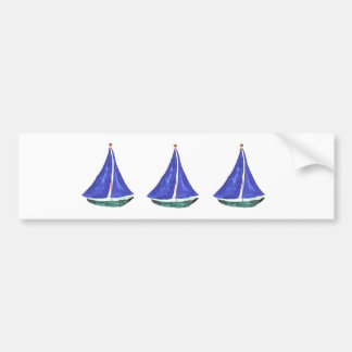 Segelboot-Autoaufkleber Autoaufkleber