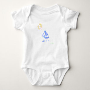 Segelboot Baby Strampler