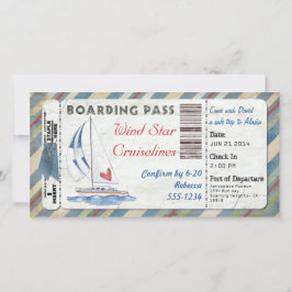 Segelboot Boarding Pass