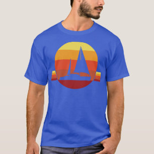 Segelboot Boot Segeln Vintage T-Shirt