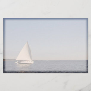 Segelboot Briefpapier