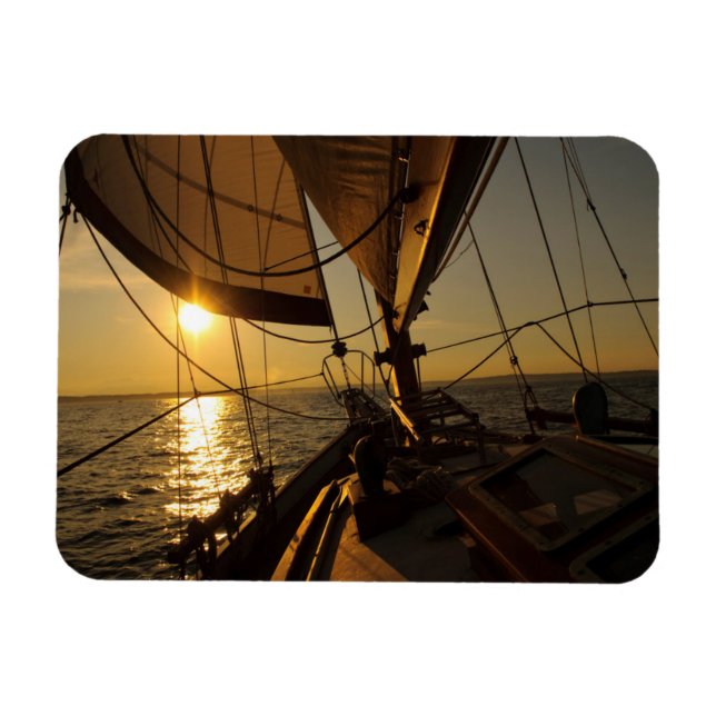 Segelboot-Deck, in die Sonne einsteigen Magnet (Horizontal)