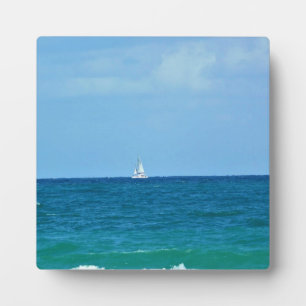 Segelboot, Fort Lauderdale, Florida Fotoplatte