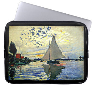 Segelboot in Le Petit Gennevilliers Laptopschutzhülle