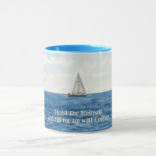 Segelboot Kunst Spaß Kaffee Tasse Cup