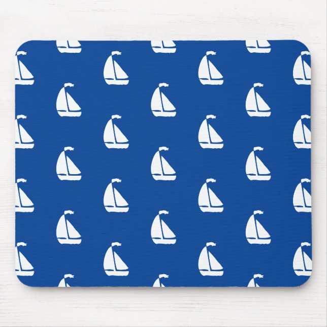 Segelboot Mousepad (Vorne)