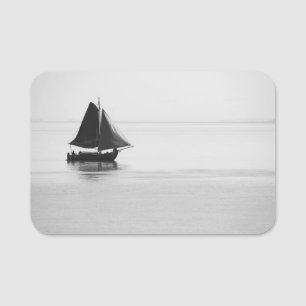 Segelboot Namensschild