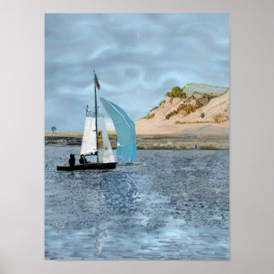 SEGELBOOT POSTER