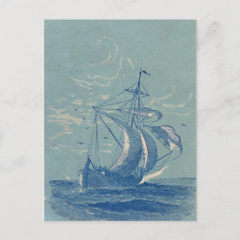 Segelboot Postkarte